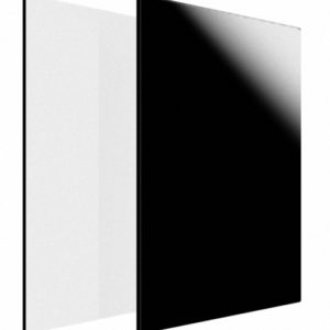 Black and White Infrared Glass Panels