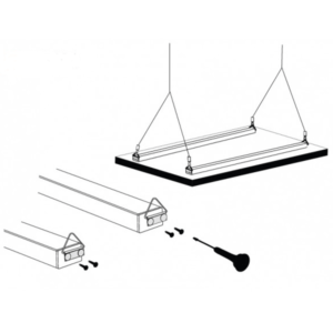 Ceiling Suspension Kit Mounting Instructions