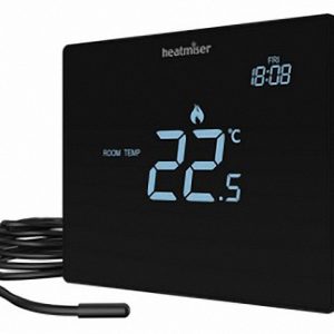 Touchscreen Electric Floor Thermostat - Touch-e Carbon